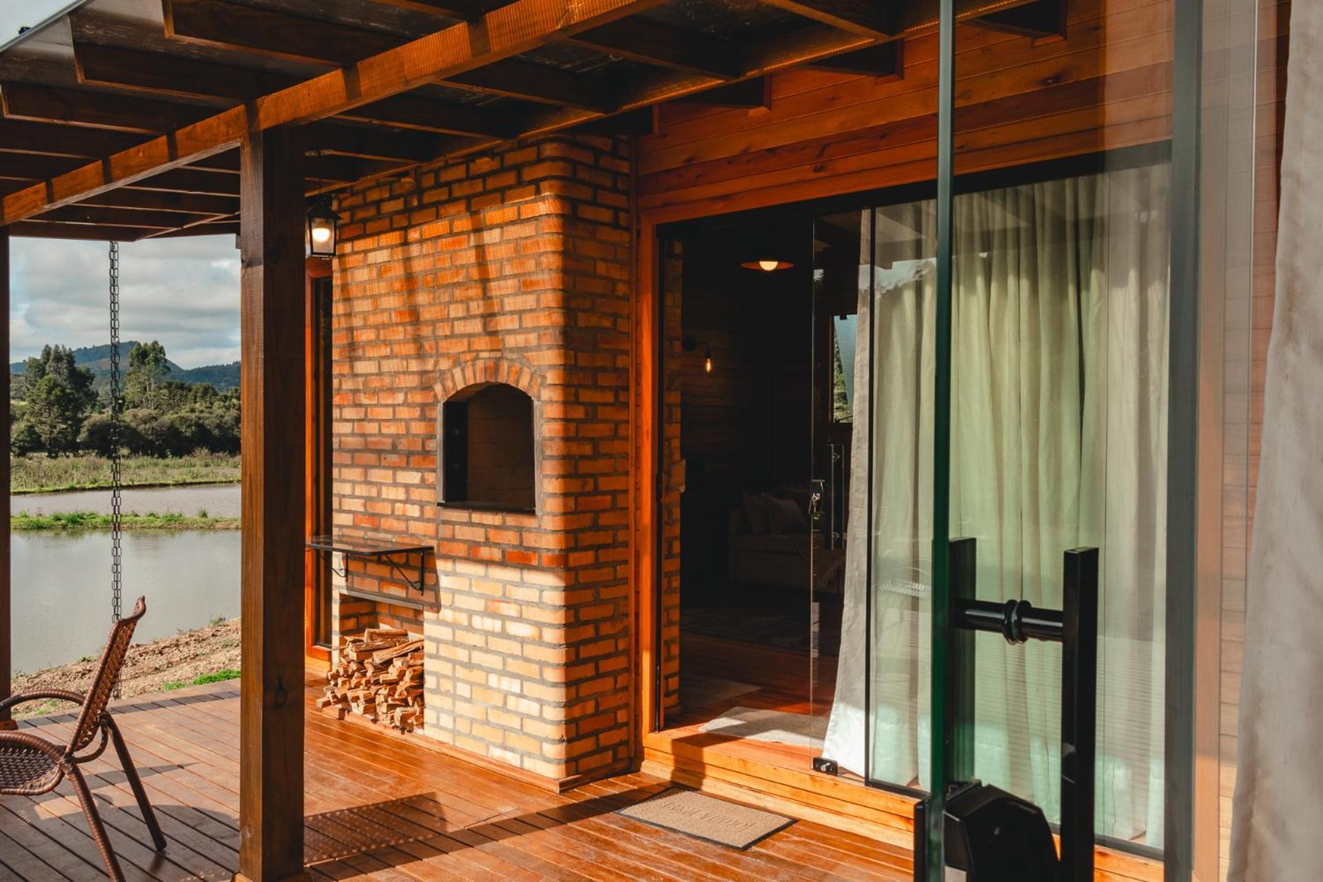 Cabanas Doce Recanto - Chalé Família Bom Retiro  Exterior foto