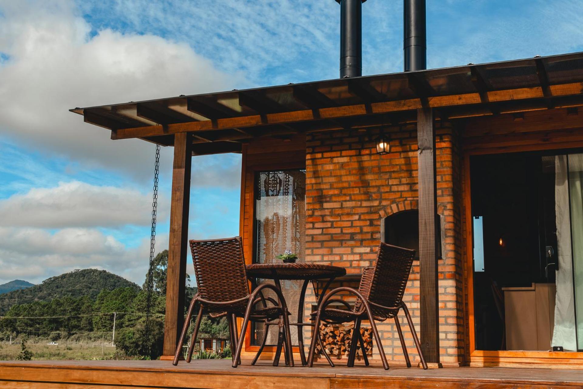 Cabanas Doce Recanto - Chalé Família Bom Retiro  Exterior foto
